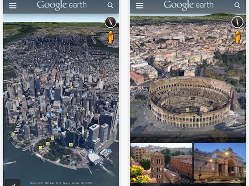 tính năng nổi bật trên Google Earth v10.94.0.3