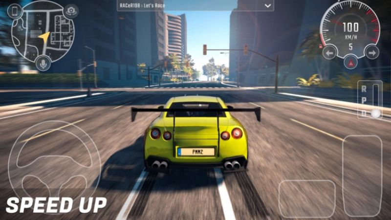 Hack Car Parking Multiplayer thế giới mở sống động với đồ họa 3D chân thực.