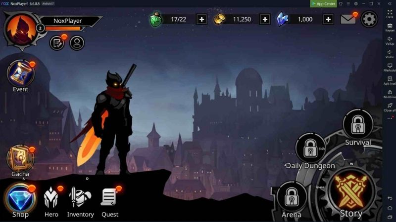 Mở khóa toàn bộ dàn nhân vật cao cấp trong hack shadow knight.