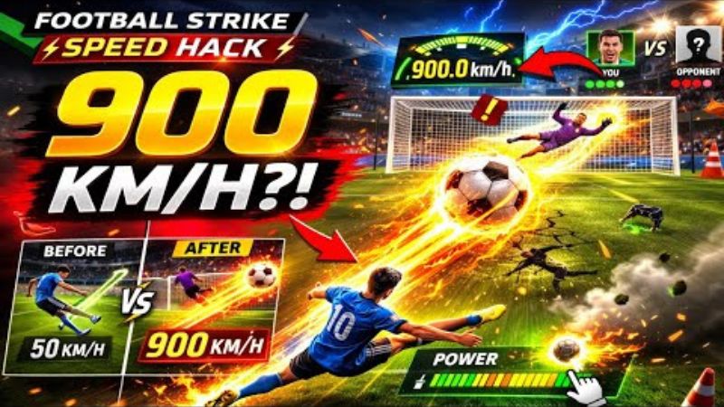Những tính năng đắt giá trong Football Strike Hack