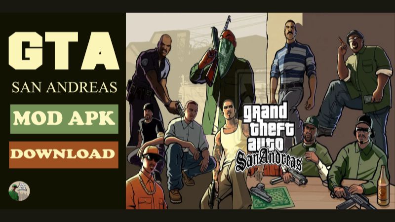 Gta san andreas mod apk phiên bản mod cho android với nhiều tính năng mở khóa