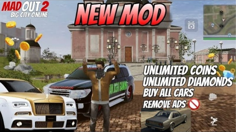 Các tính năng đột phá của bản Hack MadOut2