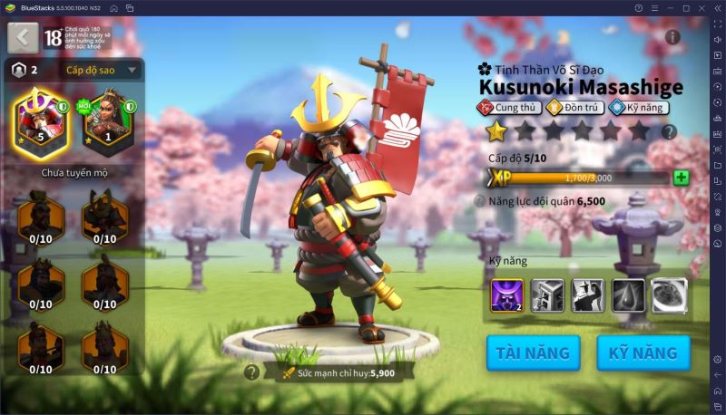 Mở khóa tướng và vật phẩm trong rise of kingdoms hack