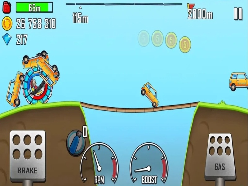 Chinh Phục Mọi Địa Hình: Mở Khóa Tất Cả Bản Đồ Tại Hill Climb Racing Mod APK