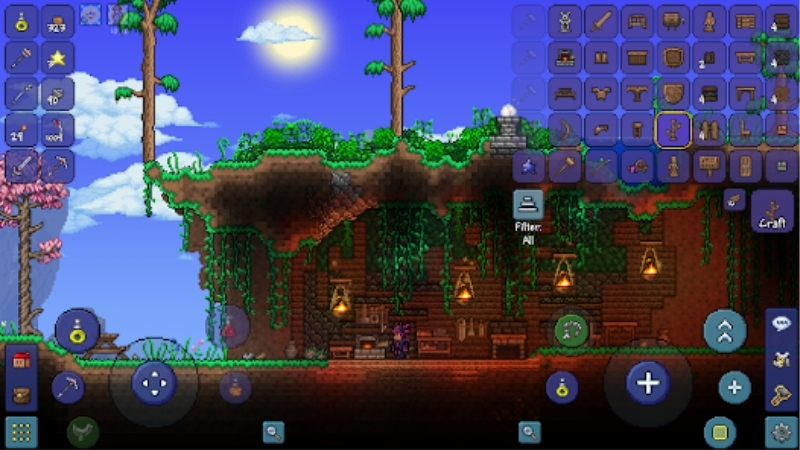 Các tính năng nổi bật của bản Terraria APK Mod Menu