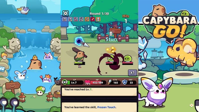 Đồ Họa 2D Sinh Động Và Cuốn Hút Trong Capybara Go Mod