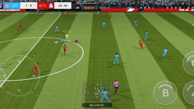 Trải Nghiệm Gameplay Bóng Đá Mượt Mà Và Sát Thực Tế Trong Dream League Soccer 2026 MOD APK