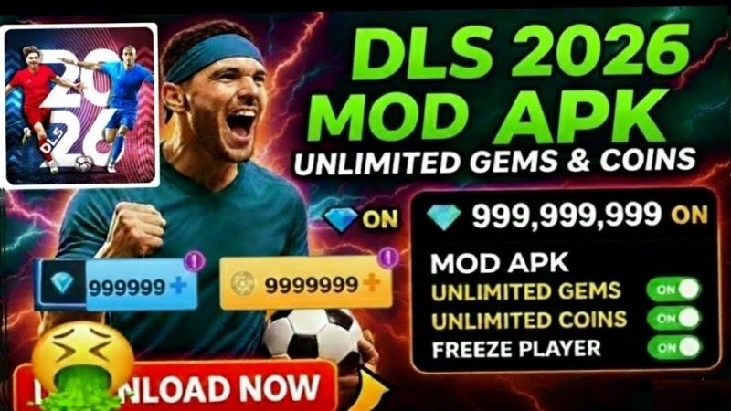 Những Đặc Quyền Ưu Việt Từ Phiên Bản Dream League Soccer 2026 MOD APK