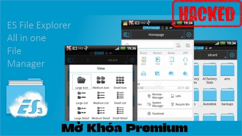 Các Tính Năng Nâng Cao Của ES File Explorer Mod