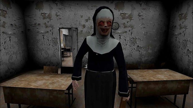 Gameplay Evil Nun Hack lôi cuốn và kinh dị