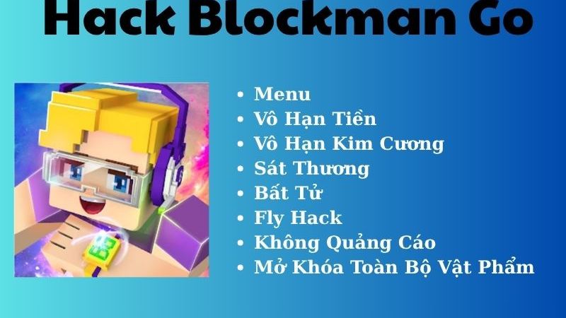 Hack blockman go phiên bản mới nhất mở khóa tính năng VIP