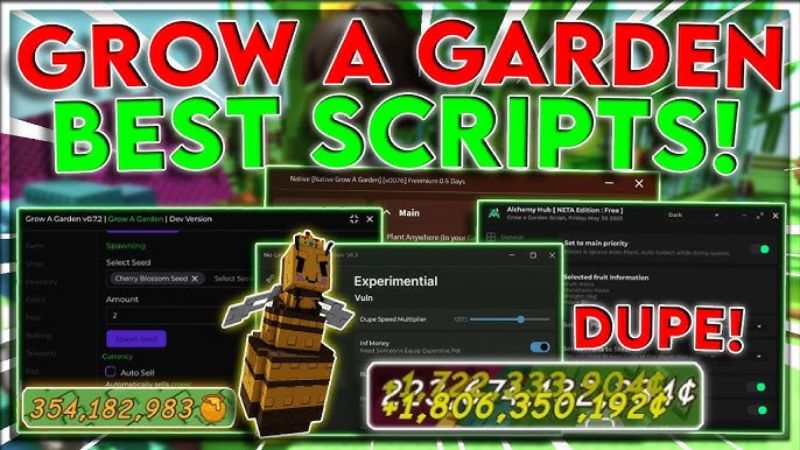 Tổng Hợp Script Hack Grow A Garden Mới Nhất