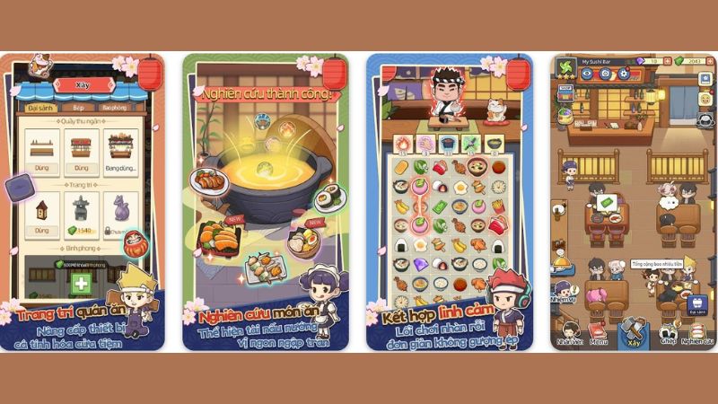 Quản Lý Tiệm Sushi Mơ Ước Đỉnh Cao Trong Hack Tiệm Sushi Mơ Ước