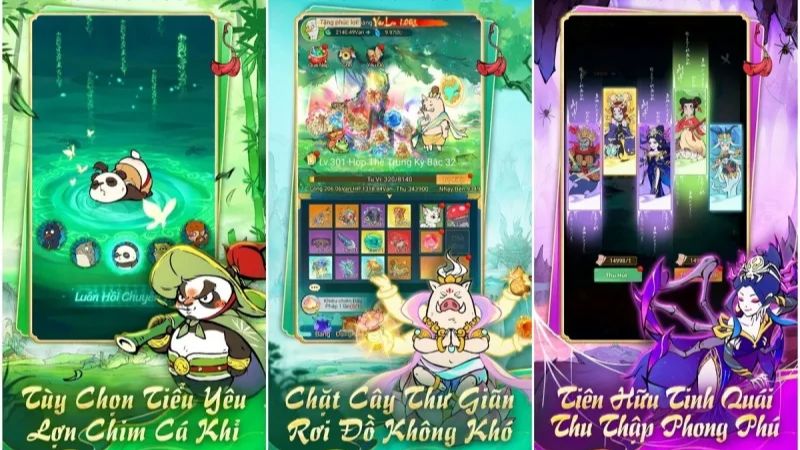 Lối Chơi Nhẹ Nhàng Nhưng Giàu Chiến Thuật Trong Hack Tiểu Yêu Tầm Đạo