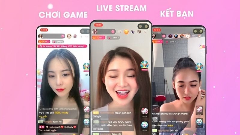 Livestream Trực Tiếp Đa Dạng Nội Dung Trong MMlive APK MOD