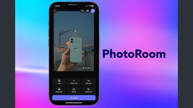 PhotoRoom APK với khả năng nhận diện chủ thể thông minh bằng AI.