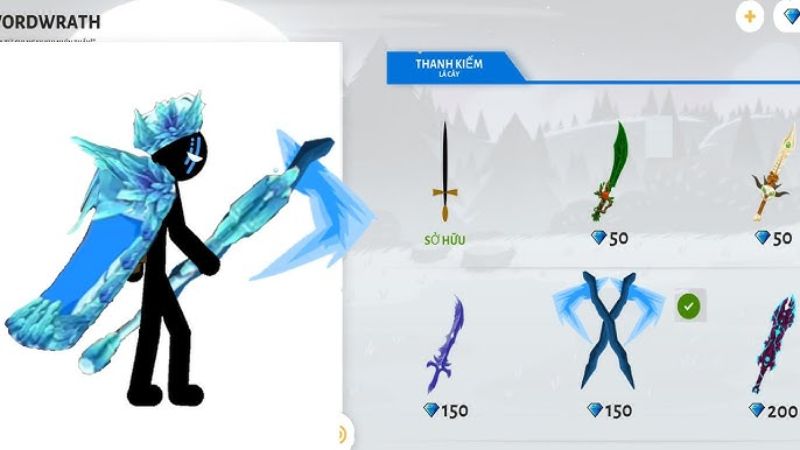 Dàn quân đa chủng loại với kỹ năng riêng biệt trong Stick War Legacy Hack