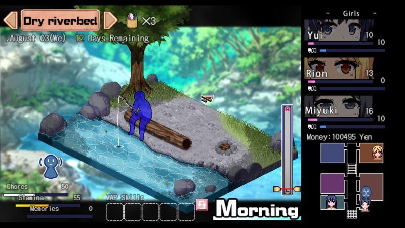 Hệ Thống Hoạt Động Đời Sống Phong Phú Trong Summer Memories APK