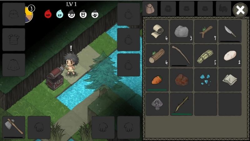 Đồ Họa Pixel Độc Đáo Trong The Wild Darkness Mod APK