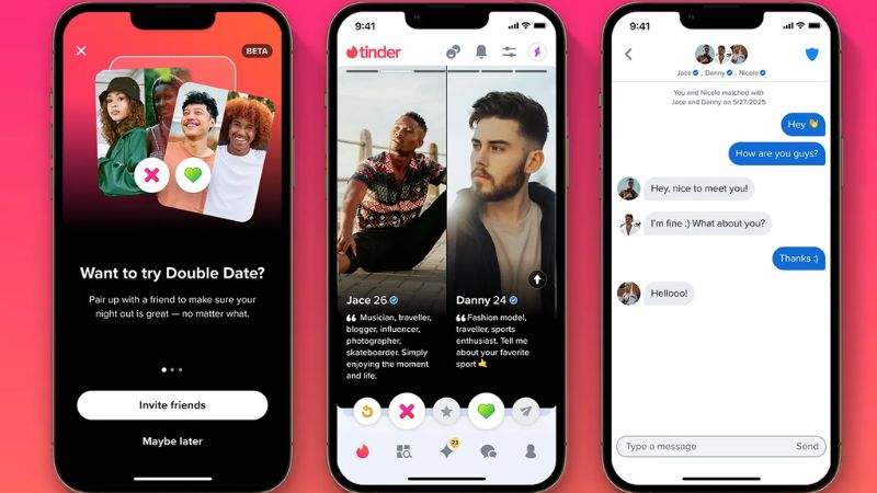 Trò Chuyện Trực Tiếp Mọi Lúc, Mọi Nơi Trong Tinder MOD APK