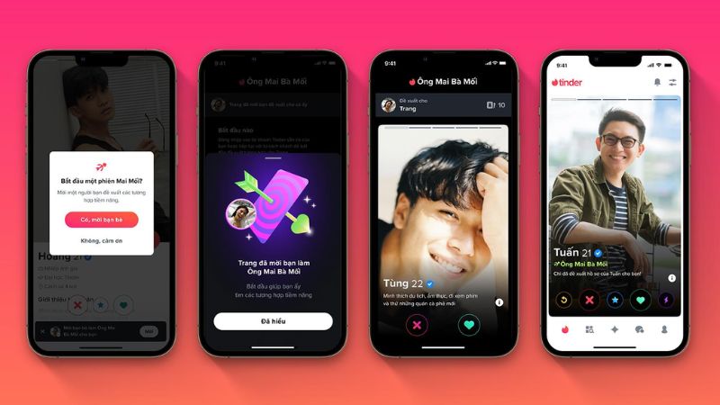 Kết Nối Và Gặp Gỡ Người Mới Nhanh Chóng Trong Tinder MOD APK